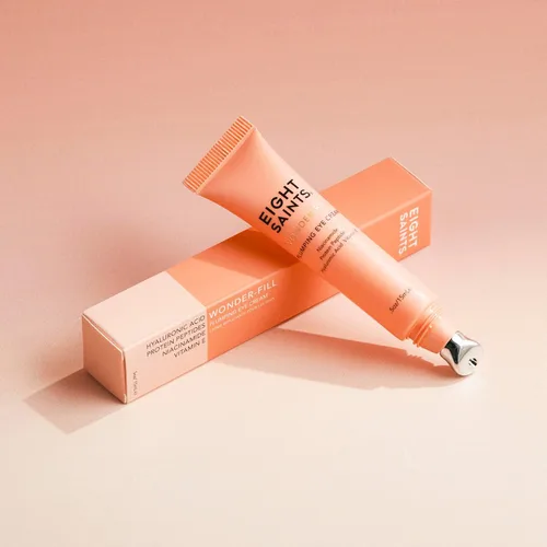 Vista 3 de Eight Saints Crema para contorno de ojos Wonder-fill, crema natural y orgánica antienvejecimiento para rellenar la piel, reduce arrugas, líneas