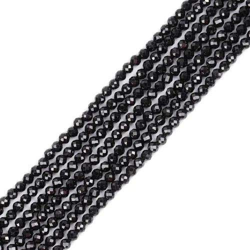 Vista 54 de GEM-Inside Cuentas espaciadoras redondas facetadas de gemas de lapislázuli azul natural semipreciosas de 2mm para hacer joyas 15
