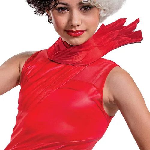 Vista 4 de Cruella Tween Red Dress Costume