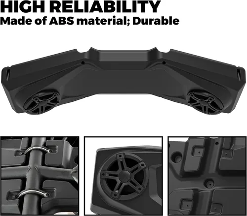 Vista 3 de SAUTVS Paneles de altavoces centrales para Can-Am Maverick X3 MAX, kit de cajas de altavoces superiores para accesorios Can Am Maverick X3 MAX
