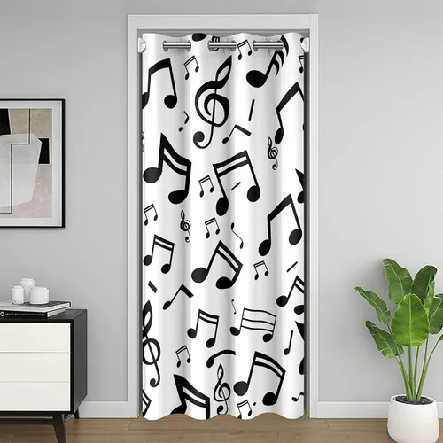 Vista 8 de jejeloiu Cow Skull Door Curtain for Doorway Privacy 34x80 Inch 1 Panel Kids Longhorn Skull Closet Cover for Boys Girls Teens Western Desert Room