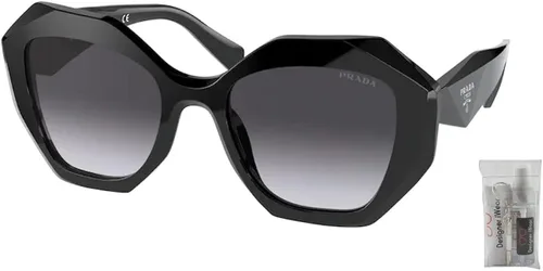 Vista 2 de Prada PR16WS Irregular Sunglasses for Women + BUNDLE with Designer iWear Complimentary Eyewear Kit