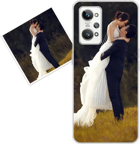 Vista 107 de Funda personalizada compatible con Oppo A1 Pro, fundas de teléfono personalizadas con imagen de foto, imagen de texto, cubierta transparente