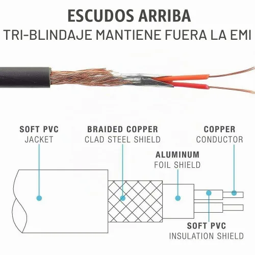 Vista 3 de cipher Cable de audio de repuesto, compatible con auriculares Beats, modelos Studio Solo Pro Detox Mixr Executive Pill, con micrófono en línea