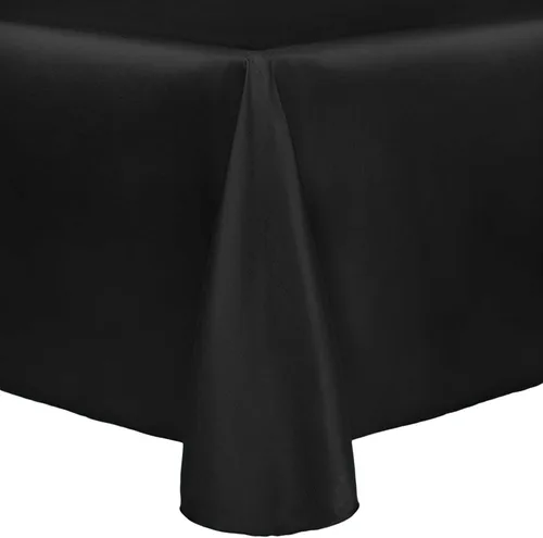 Vista 48 de Ultimate Textile Majestic - Mantel ovalado reversible Shantung Satin (60 x 144 pulgadas), color amarillo claro