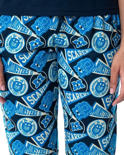 Vista 3 de Disney Monsters Inc. Monsters University - Conjunto de pijama de 2 piezas para mujer