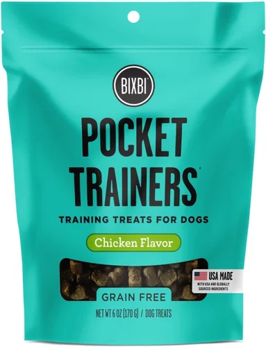 Vista 4 de BIXBI Pocket Trainers Golosinas de Tocino para Perros 6oz