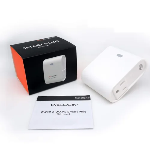Vista 7 de Zwave - Enchufe de atenuación de luz inteligente, enchufe enchufable, repetidor integrado, requiere concentrador de onda Z, funciona