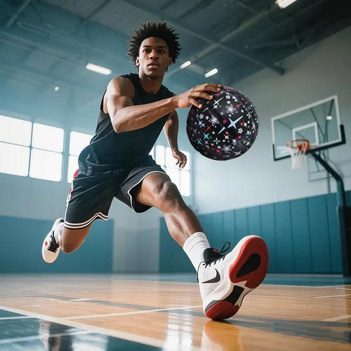 Vista 5 de Kuangmi Serie Rosa Balón de Baloncesto, Diseño Premium Estampado para Rendimiento Callejero, Tamaño Oficial para Hombres 7 de 29.5 Pulgadas