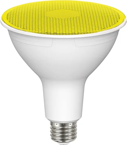 Vista 4 de Satco S29484 - Bombilla LED de color PAR38 de 11,5 vatios, color amarillo