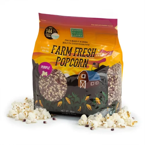 Vista 12 de Palomitas de maíz extra grandes en forma de hongo - Wabash Valley Farms, palomitas de maíz grandes en forma de hongo para reventar, granos