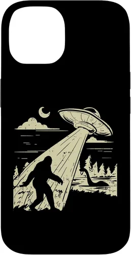 Vista 4 de UFO Bigfoot Sasquatch Lochness Monster Funny Believe - Funda de regalo para iPhone 17