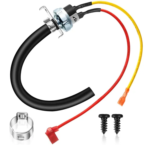 Vista 7 de Flutesan Interruptor de Presión de Aire Compresor de Aire Controlador de Presión 70-180 PSI Interruptor 120V AC