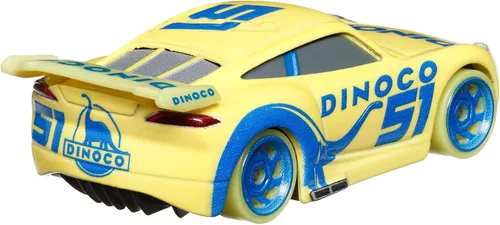 Vista 3 de Disney Pixar Cars Glow Racers - Dinoco Cruz Ramírez - Coches Metal