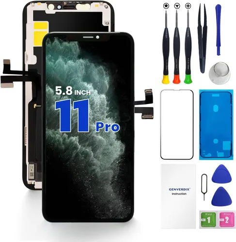 Vista 17 de para iPhone 11 Reemplazo de pantalla de 6.1", kit de reparación de pantalla LCD táctil 3D Genverdix, conjunto de montaje digitalizador