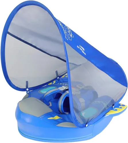 Vista 7 de Mambobaby Flotador de natación para bebé con cola, flotador sólido no inflable, mejora de flotador suave impermeable y agradable a la piel