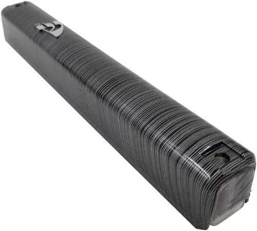 Vista 2 de TALISMAN4U Funda impermeable judía MEZUZAH con desplazamiento 3D de metal pintado diseño clásico Israel Judaica puerta Mezuza de plástico 5 pulgadas