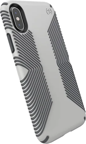 Vista 3 de Speck Productos Funda Presidio V-Grip para iPhone Xs/iPhone X, transparente/negro