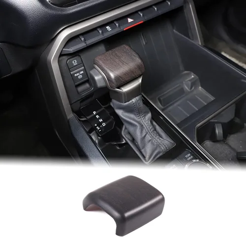 Vista 16 de Aunginsy Cubierta de freno de mano para palanca de cambios de automóvil, compatible con Toyota Tundra 2022+, Sequoia 2023+ y Tacoma 2024+, perilla