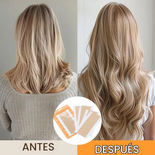 Vista 9 de DOORES Cinta para Extensiones de Cabello 72 Lengüetas y Herramienta Raspadora Removedora con 10 Cuchillas de Repuesto de Plástico, Cinta de Repuesto