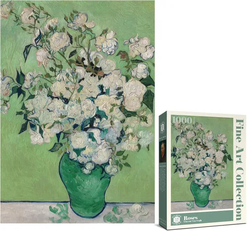 Vista 16 de Antelope - Rompecabezas de 1000 piezas para adultos, rompecabezas de nacimiento de Venus, 1000 piezas, licencia oficial de Sandro Botticelli, alta