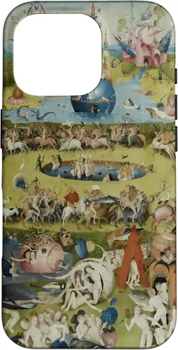 Vista 20 de Hieronymus Bosch - Carcasa para iPhone 17, diseño de jardín de las delicias terrenales