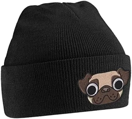 Vista 5 de Bang Tidy Clothing Skullies - Gorro para mujer con cara de perro