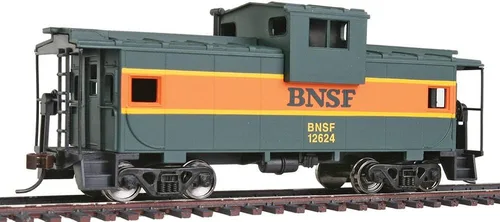 Vista 9 de Walthers Trainline HO Scale Model Atchison, Topeka & Santa Fe Vision Caboose, modelo: 931-1503