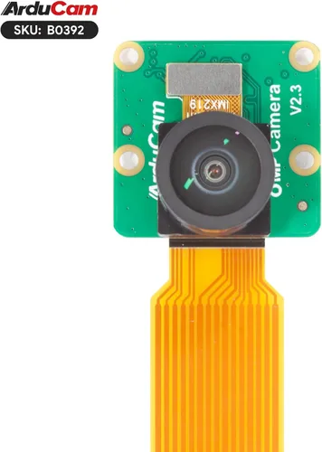 Vista 3 de Arducam Cámara ultra gran angular de 175 grados IMX219 de 8MP para Raspberry Pi, compatible con Pi 5, 4 Modelo B, 3/3B+ y Zero 2W