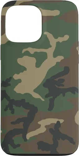 Vista 24 de Funda M81 Woodland Camouflage para iPhone 17