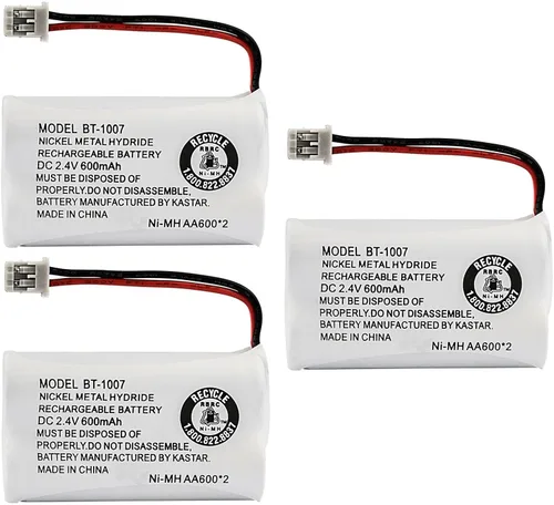 Vista 7 de Kastar Paquete de 1 batería de repuesto BT-1007 para Panasonic HHR-P506, HHR-P506A, HHR-P506A1B, KX-TGA400B, KX-TGA420B, PQHHR150AAZ1, PQHHR150AA21
