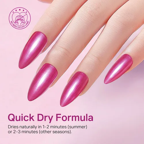 Vista 52 de MIZHSE Esmalte de uñas blanco perla de secado rápido, esmalte de uñas