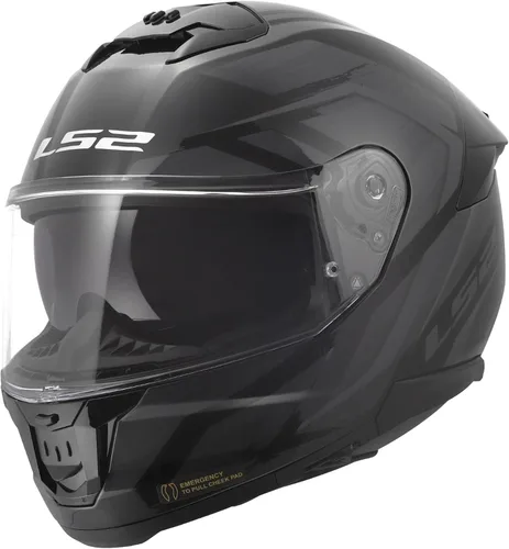 Vista 12 de LS2 Helmets Stream II - Casco integral para motocicleta con protector solar