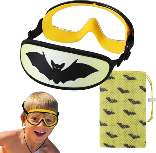 Vista 9 de Kids Swim Goggles Age 3-8, Toddler Goggles No Hair Pull,Child Swimming Mask Fabric Strap