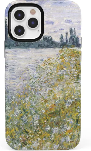 Vista 134 de Casely Funda para iPhone 12 Pro Max Always Vibing Retro Diseño protector audaz Diseño compatible con MagSafe