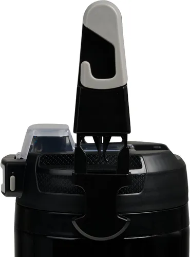 Vista 4 de Igloo Rival Fusion - Botella deportiva de acero inoxidable de 54 onzas, jarra de agua aislada, color negro