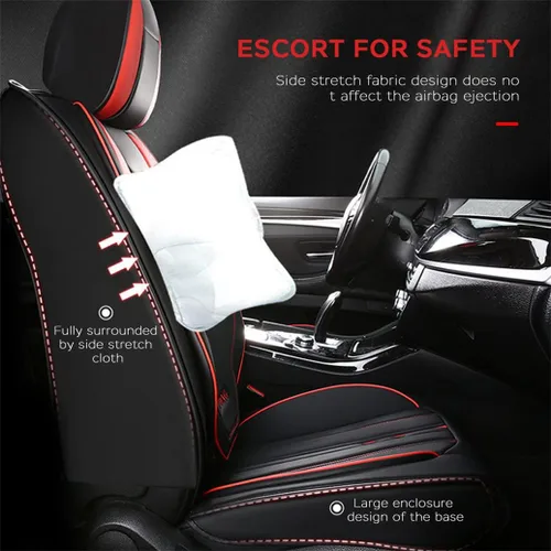 Vista 5 de Juego completo de fundas de asiento de automóvil compatibles con LR2 de cobertura completa, transpirable e impermeable, juego completo de accesorios