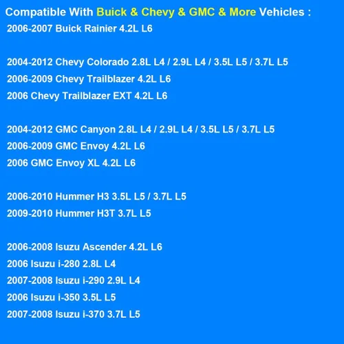 Vista 7 de Sensor de temperatura del refrigerante 213-4233, 2134233 compatible con Buick Chevy GMC Hummer Isuzu - 2004-2012 Colorado Canyon, 2006-2009