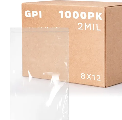 Vista 28 de GPI - Bolsas con cremallera de 7 x 10 pulgadas, bolsas de plástico transparente con cierre con cierre superior resellable para sándwiches