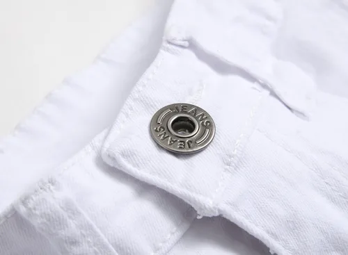 Vista 5 de Jeans ajustados para niño, elásticos, de aspecto desgastado y desgarrado