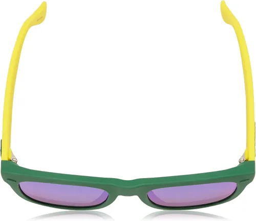 Vista 4 de Havaianas Paraty - Gafas de sol cuadradas Verde Amarillo 52 mm