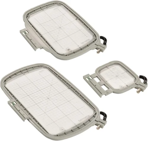 Vista 4 de Bernette Paquete combinado de máquina de coser y bordar B79 con diseños