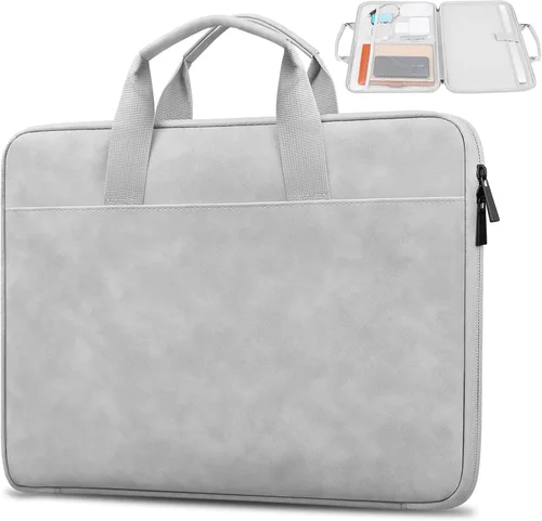 Vista 8 de Lacdo Funda protectora para laptop para MacBook Air M5/A3448 (2026), M4/A3241 2025, M3/A3114, M2/A2941, MacBook Pro A1990 A1707 de 15 pulgadas