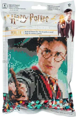 Vista 10 de Perler 80-53517 El mundo mágico de Harry Potter en estilo Chibi - Kit de cuentas fundibles, multicolor, 227 piezas