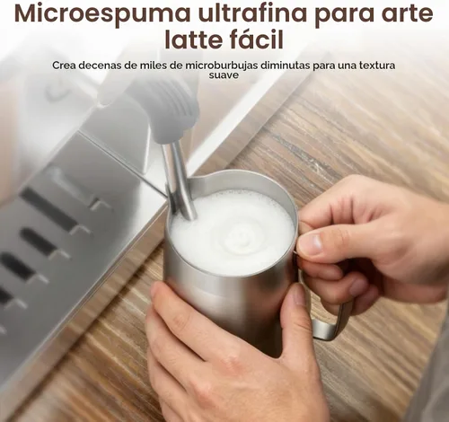 Vista 6 de VIOMI Máquina de café expreso T1A con espumador de leche, máquina