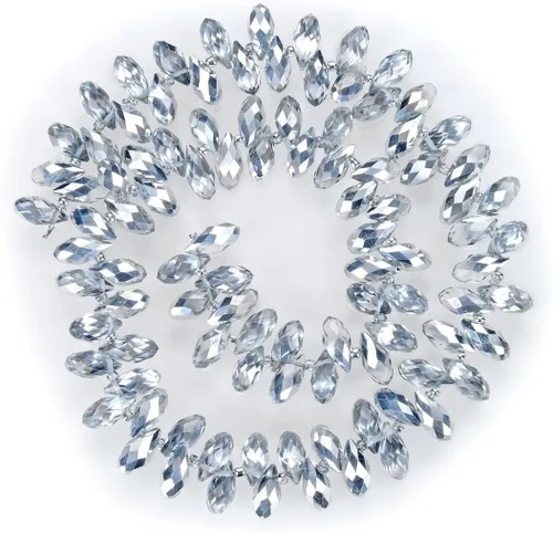 Vista 10 de 200pcs Checa 0.472 in Lágrima facetada Briolette Cristal Perlas Colgante de gota a granel Amatista Púrpura