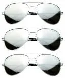 Vista 2 de FRAMEWORK - Gafas de sol de aviador con espejo premium con patillas cargadas de resorte