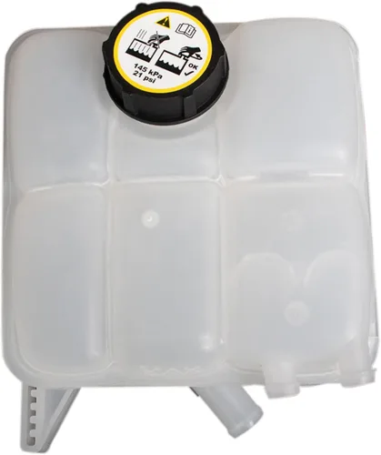 Vista 212 de TRQ Botella de desbordamiento del tanque de expansión del depósito de refrigerante del radiador compatible con Ram ProMaster City CH3014192 2015-2022