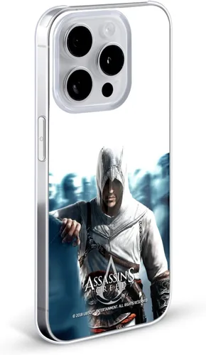 Vista 2 de Head Case Designs Funda rígida con licencia oficial de Assassin's Creed Altaïr Crowd Key Art compatible con Apple iPhone 13 Pro Max