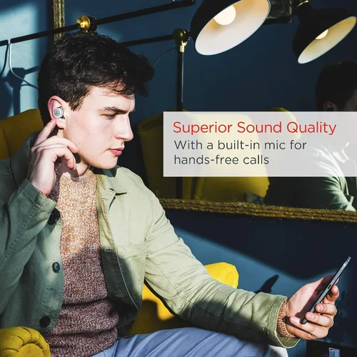 Vista 5 de Motorola Tech - Auriculares inalámbricos inteligentes 3 en 1 3 en 1, auriculares inalámbricos, cable deportivo, enchufe de audio, IPX5, micrófono